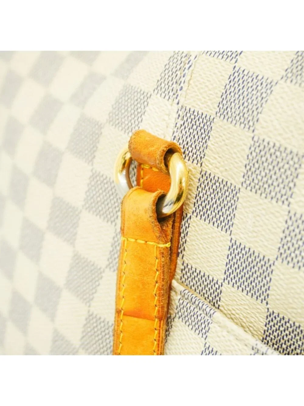 Louis Vuitton Tote Bag Damier Azur Totally MM White